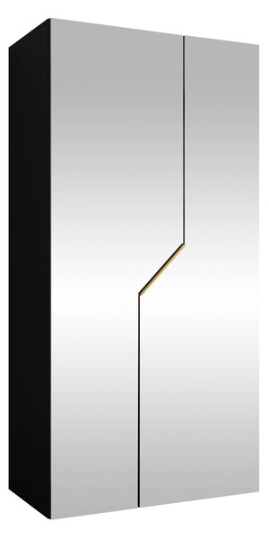 Dulap Hartford 600Negru, Auriu, 20x10x5cm, Uși dulapUși dulap: Cu balamale