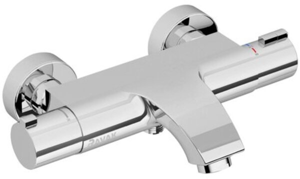 Ravak Termo baterie cadă-duș perete cu termostat crom X070046
