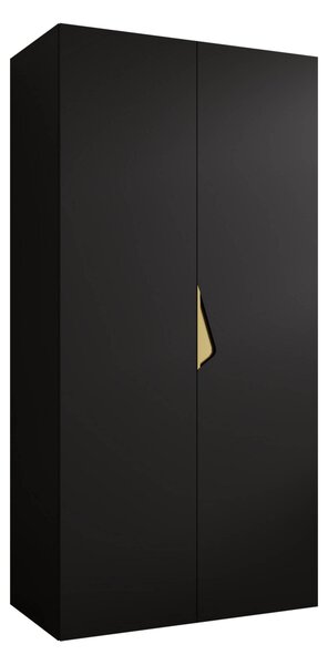 Dulap Hartford 618Negru, Auriu, 20x10x5cm, Uși dulapUși dulap: Cu balamale