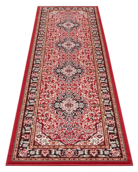 Traversă Nouristan Skazar Isfahan, 80 x 250 cm, roșu