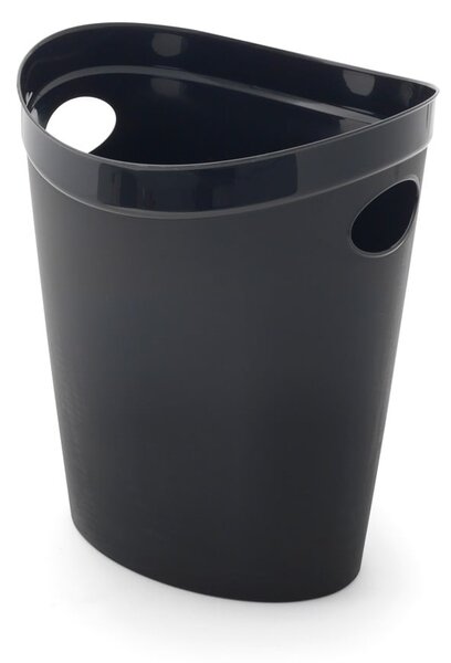 Coș de gunoi pentru hârtie Addis Flexi, 27 x 26 x 34 cm, negru