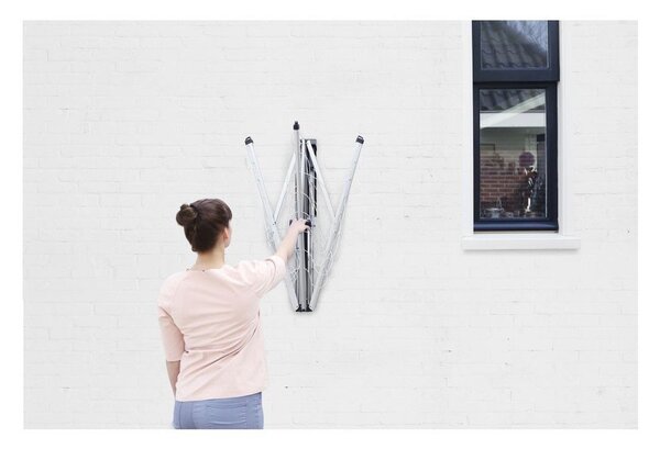Uscător de rufe pentru grădină/de perete WallFix 24m – Brabantia