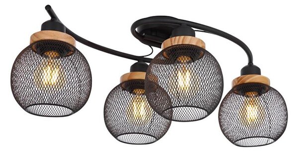Lustră aplicată PABLO 4xE27/60W/230V Globo 15663-4D
