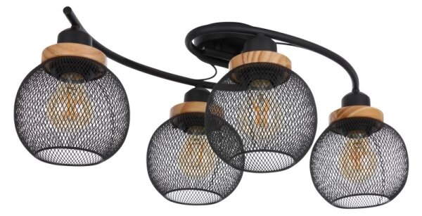 Lustră aplicată PABLO 4xE27/60W/230V Globo 15663-4D