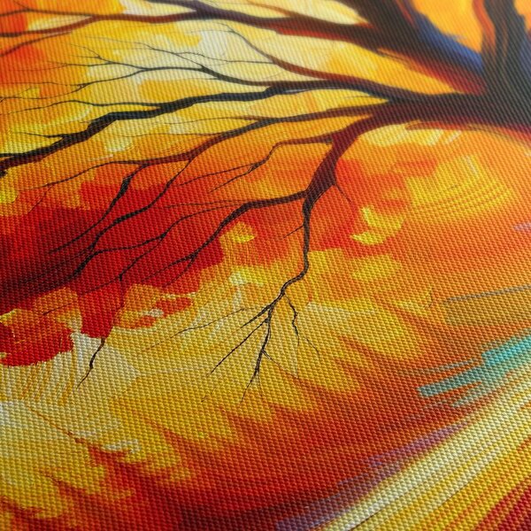 Tablou arborele vieții de toamnă