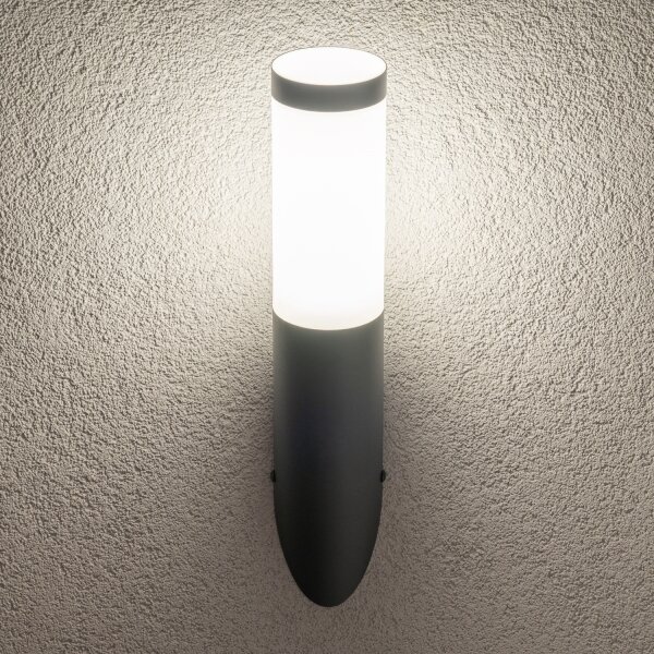 BRILAGI - Lampă de perete LED RGBW pentru exterior ELIA 1xE27/6,5W/230V 2700-6500K IP44 antracit