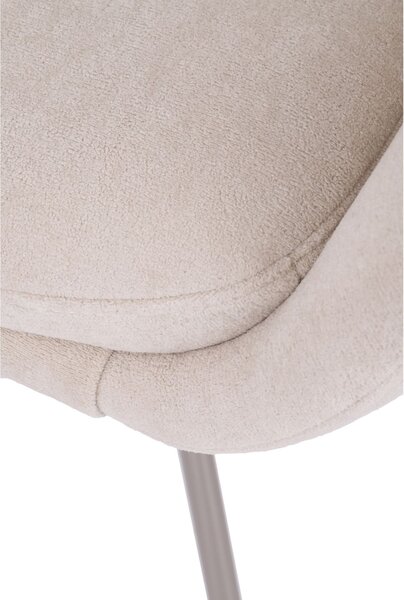 Scaun de dining pivotant Greta bej