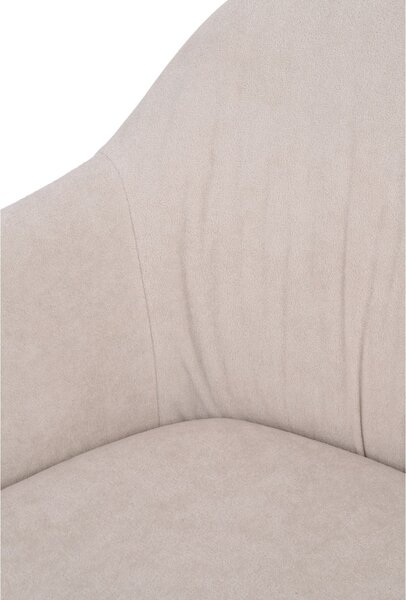 Scaun de dining pivotant Greta bej