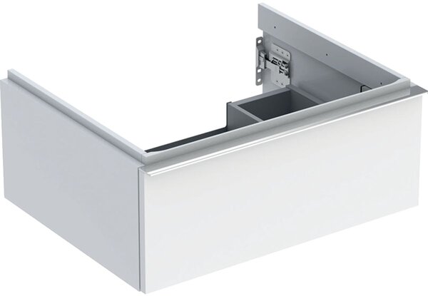 Geberit iCon dulap 59.2x47.6x24.7 cm sub chiuveta pe perete alb-crom 502.310.01.2