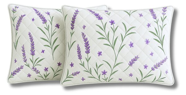 Set 2 Perne matlasate Lavanda Confort 50x70 cm