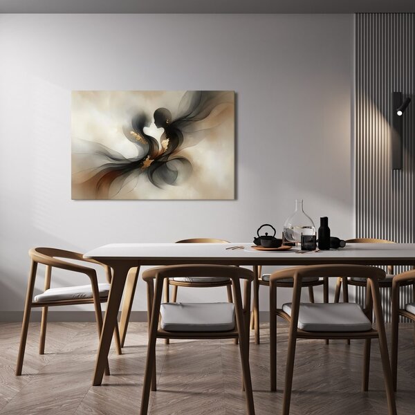 Tablou abstracție dansantă în mișcare