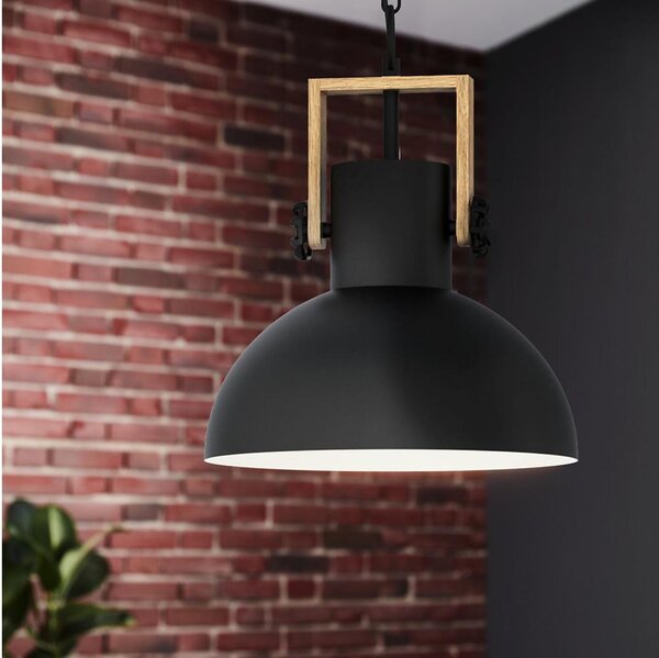 Eglo 43162 - Lustră pe lanț LUBENHAM 1xE27/28W/230V