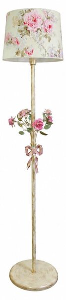 BRILAGI - Lampă de podea ROMANCE 1xE27/60W/230V multicoloră/bej/patină