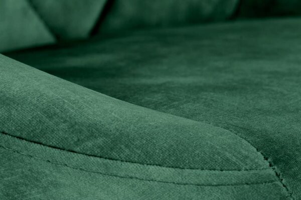 Scaun tip bar Henrietta (verde închis + negru). 1039558
