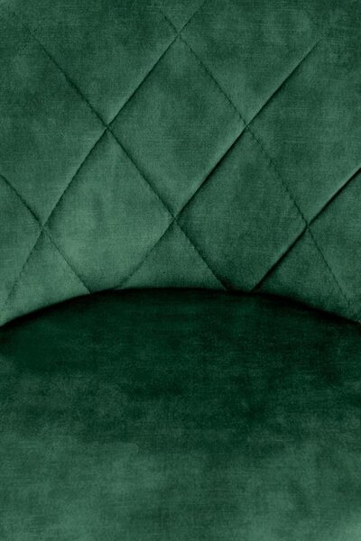 Scaun tip bar Henrietta (verde închis + negru). 1039558