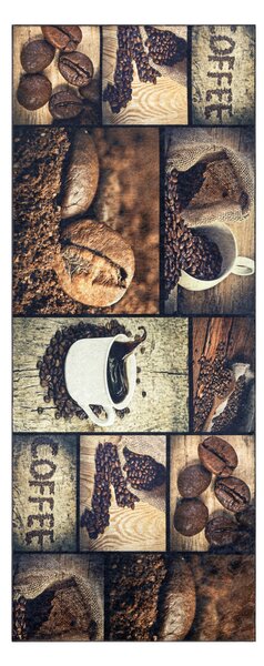 ANDRE 50090 covor lavabil Cafea bucatarie, anti-alunecare - maro