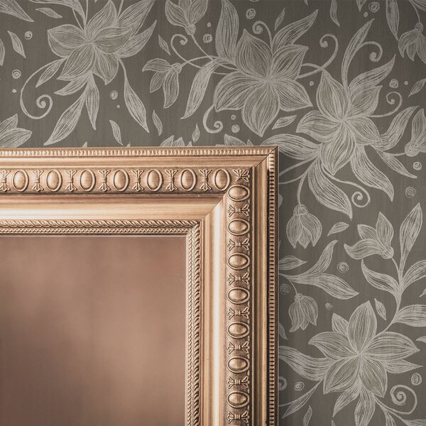 Tapet Flori liniare ușoare, volute decorative, Tapet flori, a00630v1 : Uwalls.ro