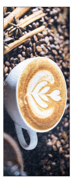 ANDRE 33210 covor lavabil Cafea bucatarie, anti-alunecare - maro