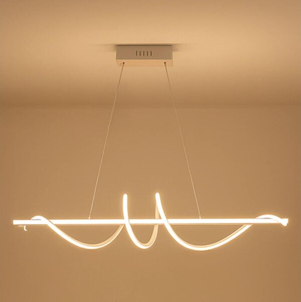 Lustră LED reglabilă pe cablu LED/50W/230V 3000-6500K 100 cm + telecomandă