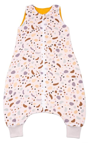 Sac de dormit cu picioare de vara din muselina 2-4 ani Kidizi Stone, 0.5 tog