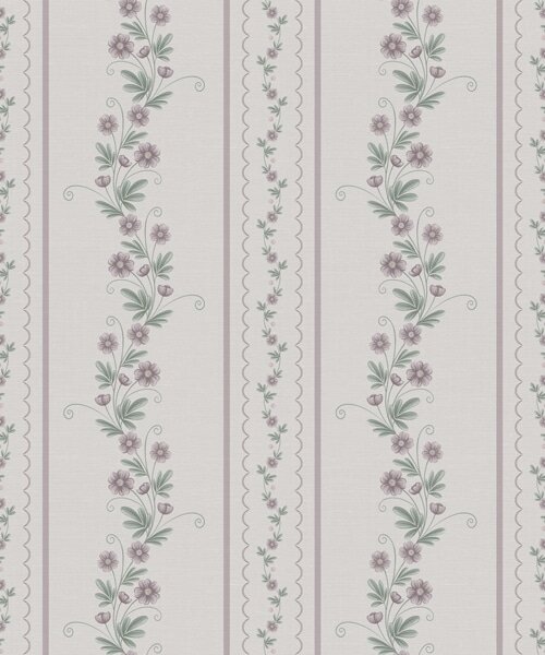 Tapet Dungi delicate cu flori de lavandă, vintage, Tapet flori, a00671 : Uwalls.ro