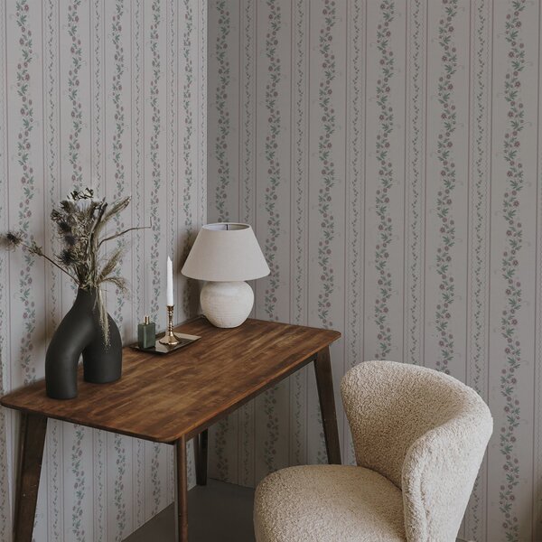 Tapet Dungi delicate cu flori de lavandă, vintage, Tapet flori, a00671 : Uwalls.ro