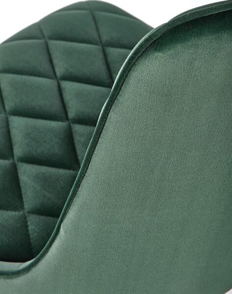 Scaun de sufragerie Krazlard (verde închis). 1039683