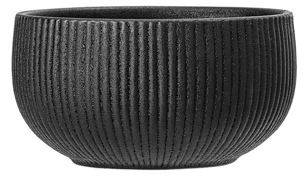 Bol din gresie ceramică Bloomingville Neri, ø 14,5 cm, negru