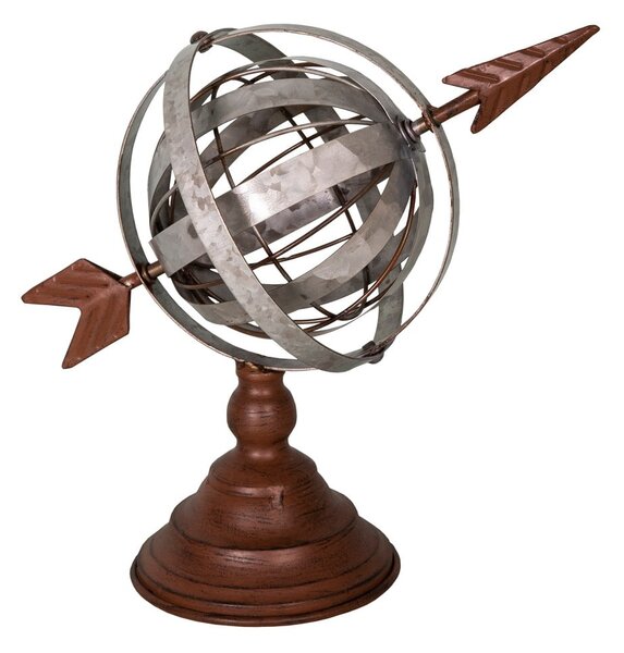 Glob decorativ Antic Line Globe, ø 12,5 cm