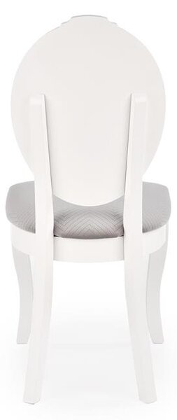 Scaun de sufragerie Velly (Alb + Gri). 1048927