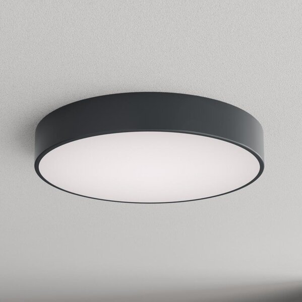 Brilagi - Plafonieră de baie CLARE cu senzor, 4x E27 (max. 24 W), 230 V, diametru 50 cm, antracit, IP54