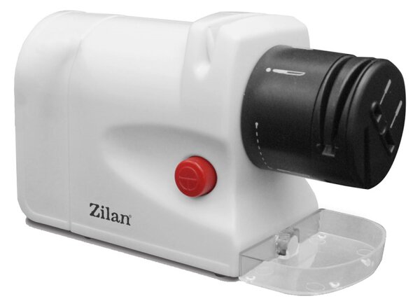 Ascutitor de cutite Zilan ZLN2175 Alb, 15W, ultra compact, 2 nivele, ascutire si slefuire