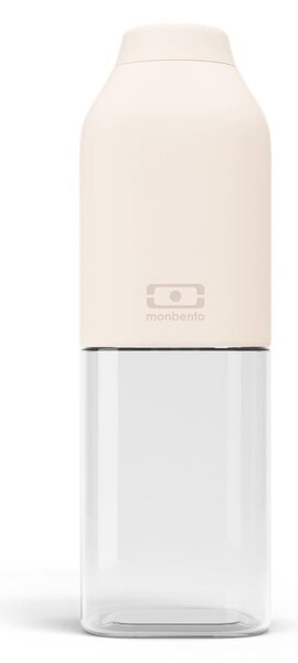 Sticlă Monbento Positive, 500 ml, crem - alb