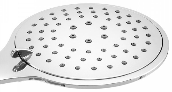 Erga Wemi, duș manual cu 3 funcții și furtun de 150 cm, 12,5 × 14 cm, cromat, ERG-YKA-BP.WEMI-CHR