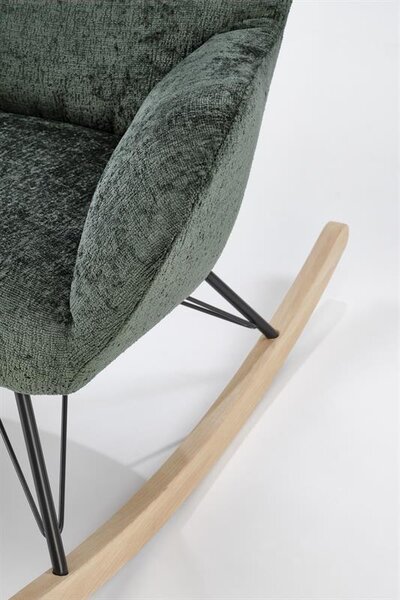 Fotoliu balansoar Caster (verde închis). 1092511