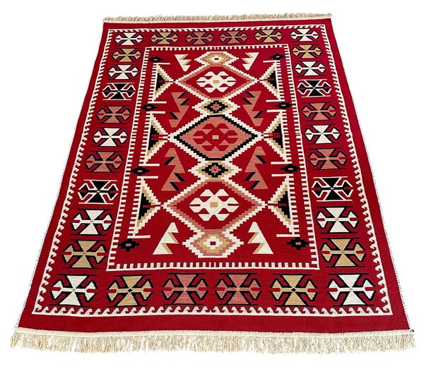 Covor Tesut Traditional, 2 fete, 80x300 cm, CTT526