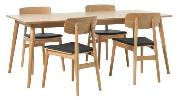 Masă de dining extensibilă Barrali (190 cm)