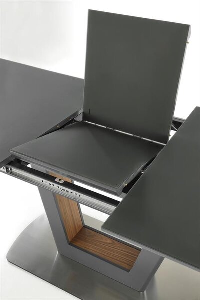 Masă de sufragerie extensibilă 160-240 cm Billie (antracit) (pentru 6 8 persoane). 1048719