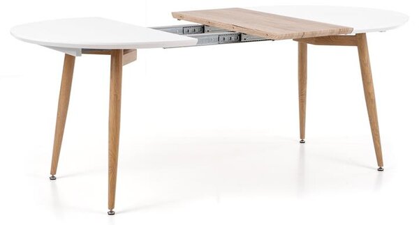 Masă de sufragerie extensibilă 120-200 cm Edgar (stejar san remo) (pentru 6 8 persoane). 1048021