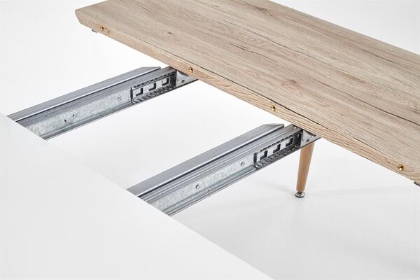 Masă de sufragerie extensibilă 120-200 cm Edgar (stejar san remo) (pentru 6 8 persoane). 1048021