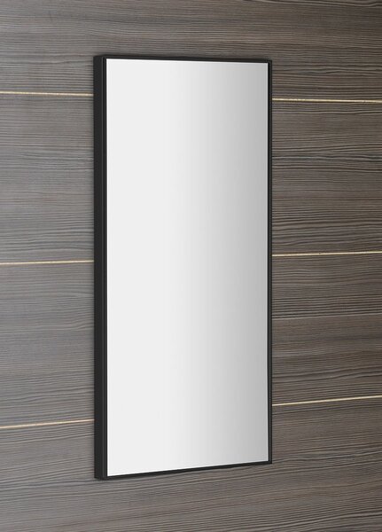 Sapho Sapho, oglindă AROWANA în cadru 350x900mm, mat negru, AWB3590
