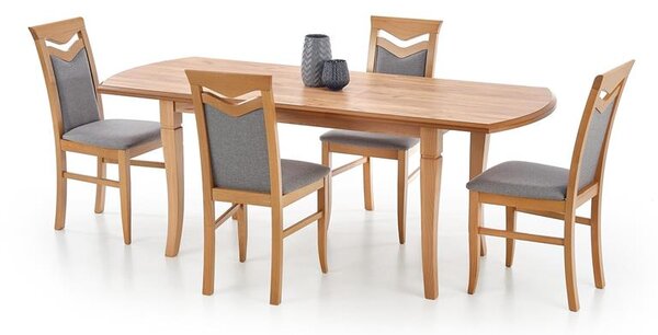 Masă de sufragerie extensibilă 160-240 cm Fanny (stejar craft) (pentru 6 8 persoane). 1048673