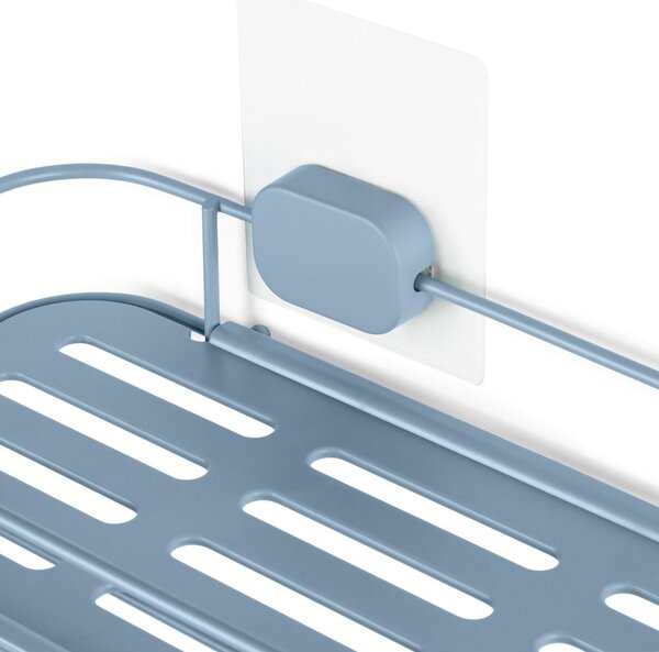 Raft pentru baie albastru deschis autoadeziv din metal Grena – Compactor