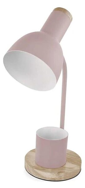 Lampă de birou POPPY 1xE27/25W/230V roz