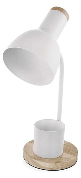Lampă de masă POPPY 1xE27/25W/230V albă