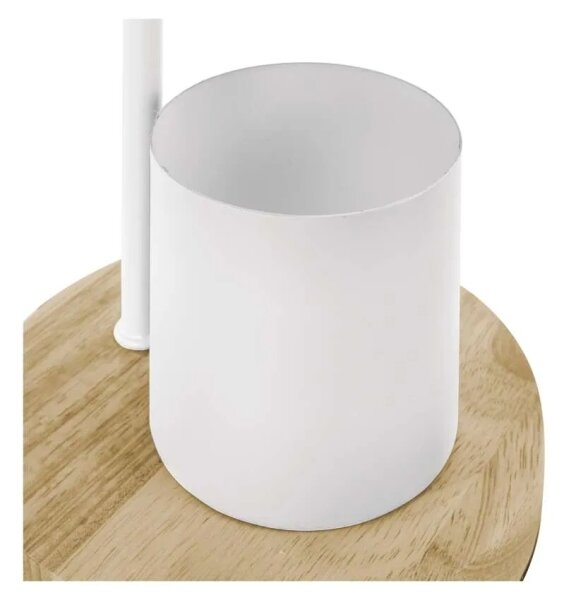 Lampă de masă POPPY 1xE27/25W/230V albă