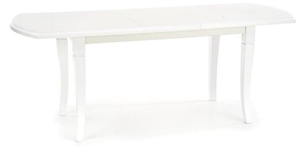 Masă de sufragerie extensibilă 160-240 cm Fanny (alb) (pentru 6 8 persoane). 1048672