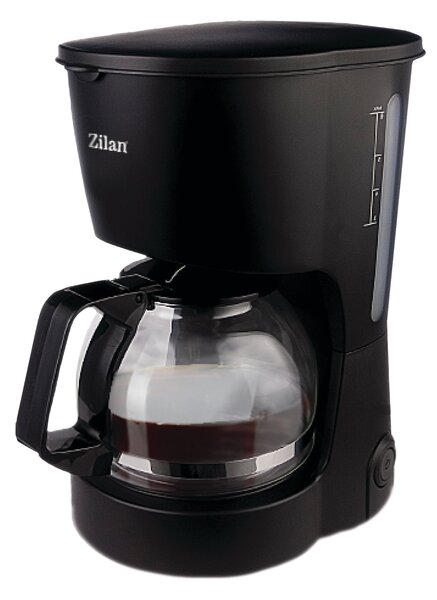 Filtru Cafea Floria ZLN-7887, Putere 600W, Capacitate cana 0.6 L, plita pentru pastrarea calda a cafelei