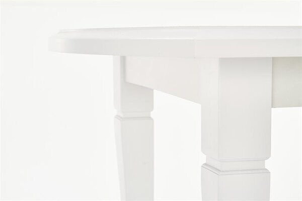 Masă de sufragerie extensibilă 160-240 cm Fanny (alb) (pentru 6 8 persoane). 1048672
