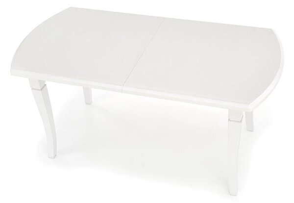 Masă de sufragerie extensibilă 160-240 cm Fanny (alb) (pentru 6 8 persoane). 1048672